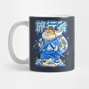 cat traveler Mug